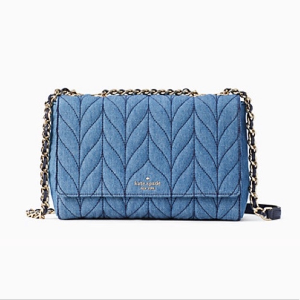 KATE SPADE Briar lane quilted denim emelyn